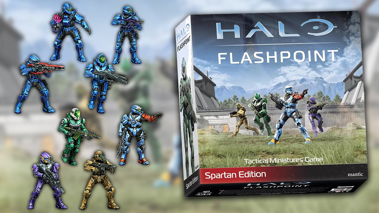 Un exemple de la façon dont vous pouvez peindre vos figurines Spartan dans Halo : Flashpoint.