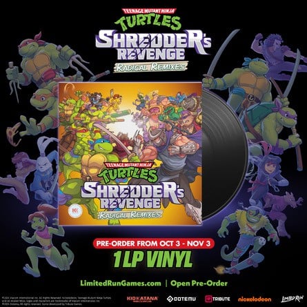 Teenage Mutant Ninja Turtles : Shredder's Revenge LP Vinyle