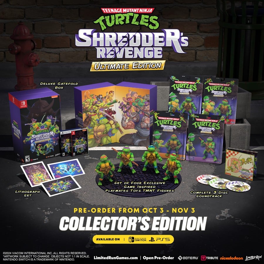 Teenage Mutant Ninja Turtles : Shredder's Revenge Édition Collector Physique