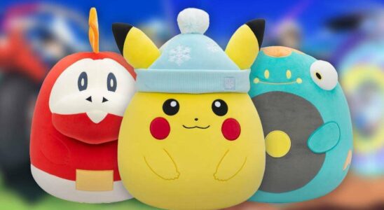 De nouvelles peluches Pokemon Squishmallow sont maintenant disponibles, y compris un Pikachu de vacances