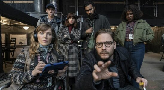 Jessica Hynes and Daniel Brühl are just some of the pictured A-list cast of The Franchise, playing the crew of a disastrous superhero movie under production and in danger of going off the rails in HBO's brand-new comedy