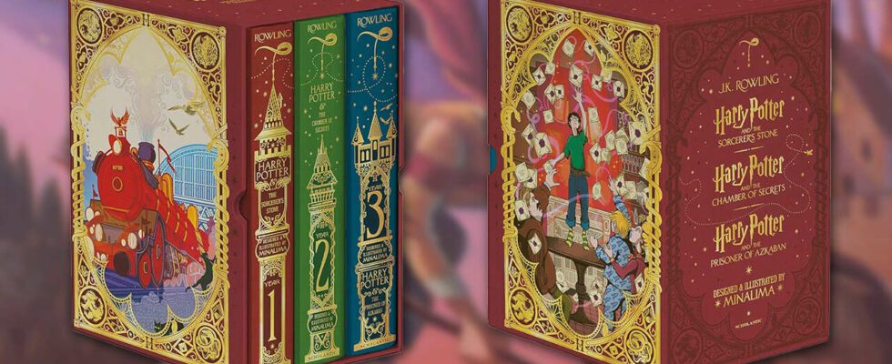 Économisez 25 % sur le nouveau coffret unique Harry Potter avec des pages interactives