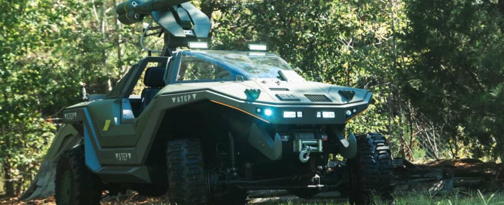 Rencontrez le fan de Halo qui a construit un phacochère grandeur nature dans son garage