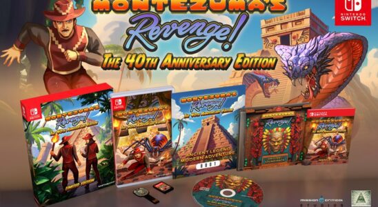 Montezuma's Revenge 40th Anniversary Edition Switch annoncé