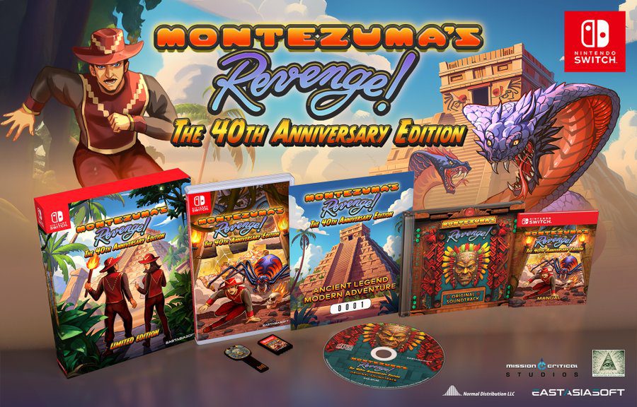 Montezuma's Revenge 40th Anniversary Edition Switch annoncé
