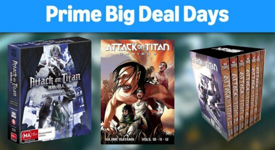 Attack On Titan Manga et Anime bénéficient de réductions importantes pour les jours Amazon Prime Big Deal