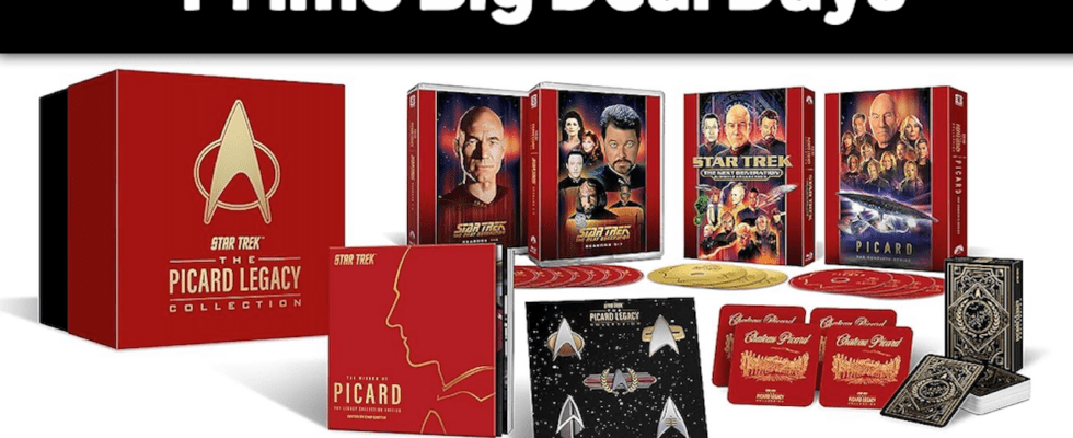 La collection Picard Legacy de 54 disques de Star Trek tombe à un prix historiquement bas pour les journées Prime Big Deal