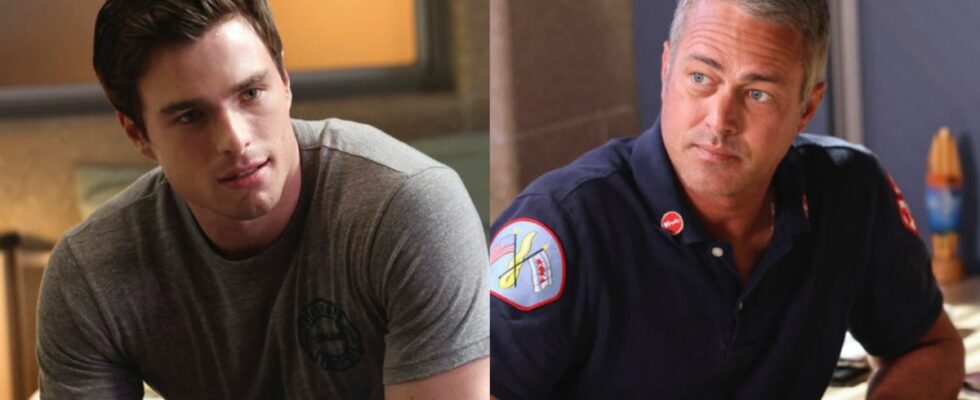 Damon and Severide in Chicago Fire Season 13