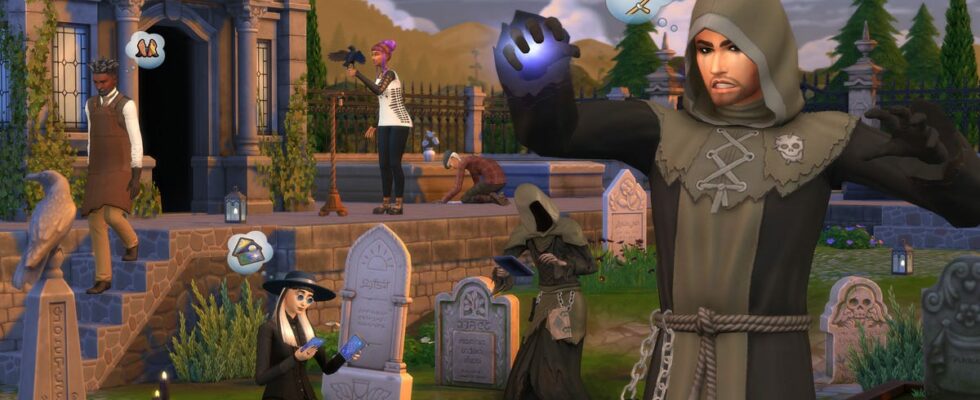 L'extension Les Sims 4 Vie & Mort est à 34 % de réduction en précommande