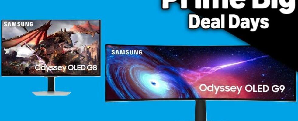 Les moniteurs de jeu Samsung Odyssey OLED atteignent les prix les plus bas jamais vus