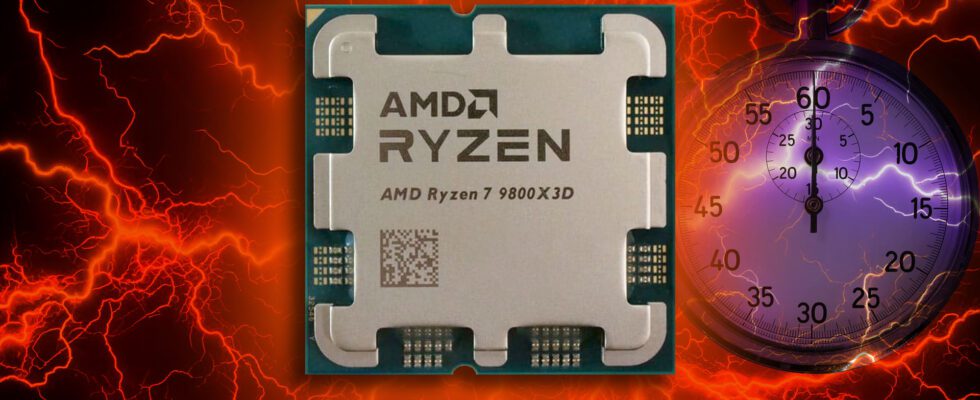 La fuite de vitesse d'horloge d'AMD Ryzen 7 9800X3D laisse entendre qu'elle sera encore plus rapide que prévu