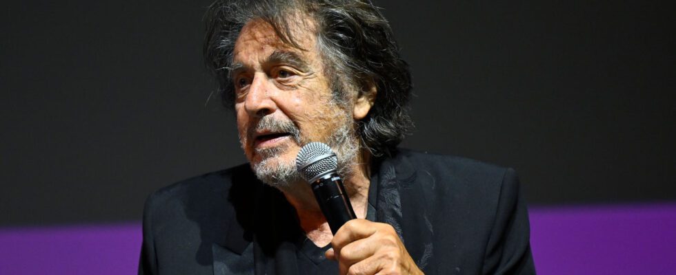 Al Pacino at the 'Godfather' 50th anniversary screening at Tribeca Film Festival in 2022.