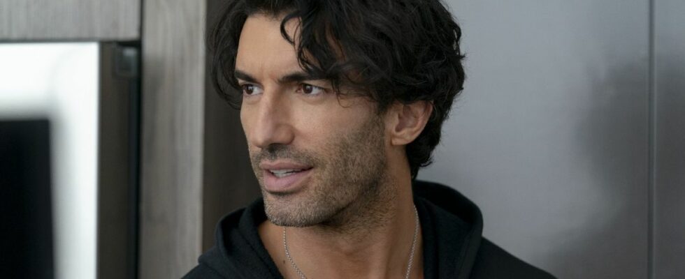 Justin Baldoni as Ryle looking to his left in It End With Us.