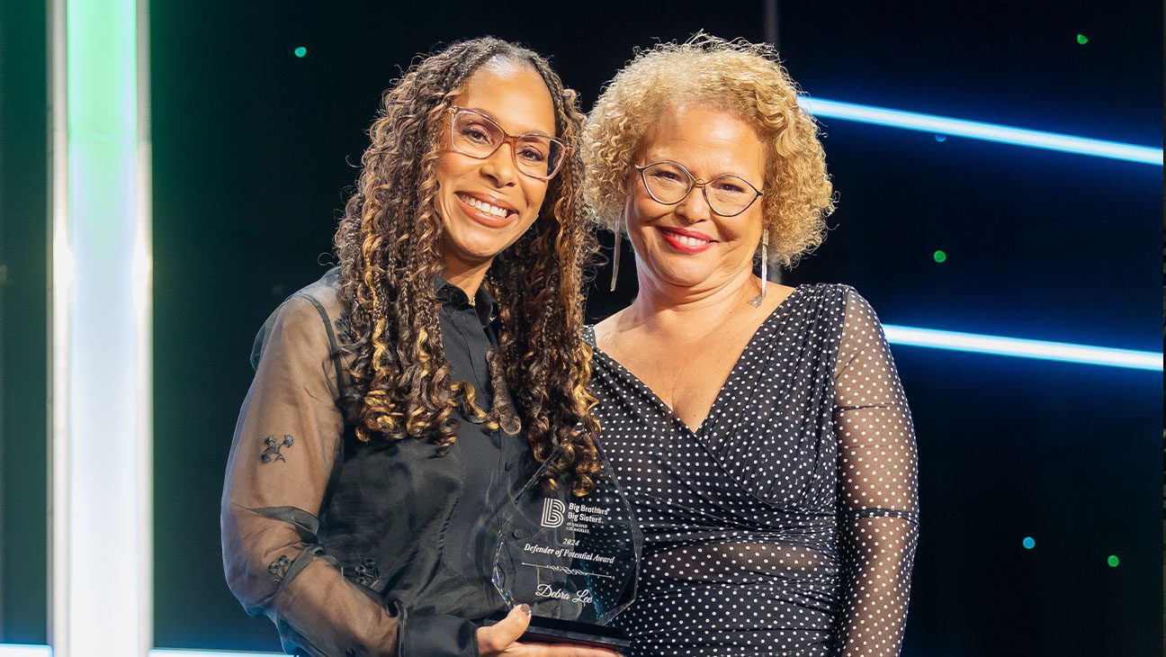 Channing Dungey and Debra Lee at the 2024 Big Brothers Big Sisters of Greater Los Angeles area Gala.