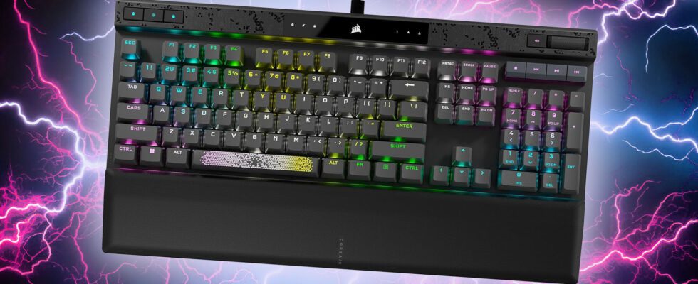 Économisez 80 $ sur le clavier de jeu Corsair K70 Max, si vous agissez rapidement