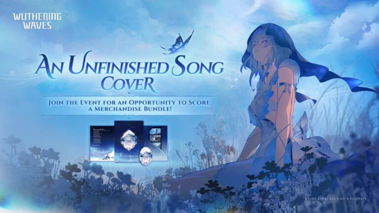 Wuthering Waves key art for an unfinished song cover event