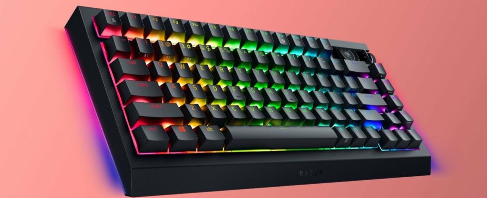 Examen du clavier de jeu Razer BlackWidow V4 Pro 75%