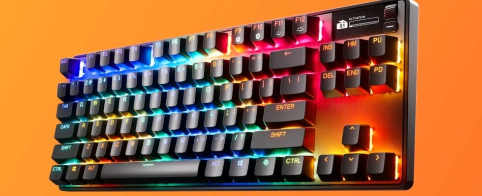 Examen du clavier de jeu SteelSeries Apex Pro (TKL Gen 3)