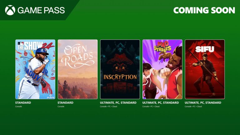 Game Pass ajoute Sifu, Inscryption, Mad Streets et plus début octobre    
