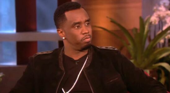 P. Diddy on The Ellen DeGeneres Show.