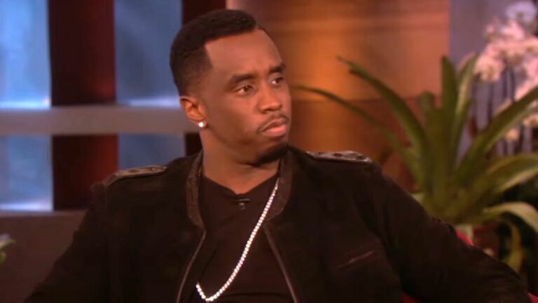 P. Diddy on The Ellen DeGeneres Show.