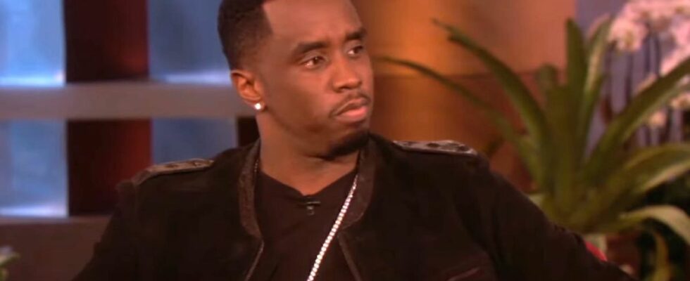 P. Diddy on The Ellen DeGeneres Show.