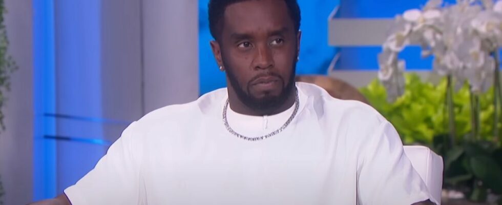 Sean &quot;P. Diddy&quot; Combs talks about a product on The Ellen DeGeneres Show