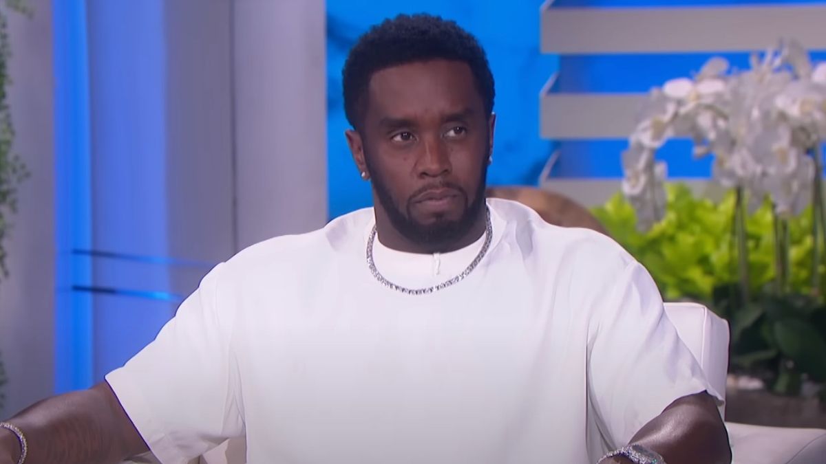 Sean &quot;P. Diddy&quot; Combs talks about a product on The Ellen DeGeneres Show