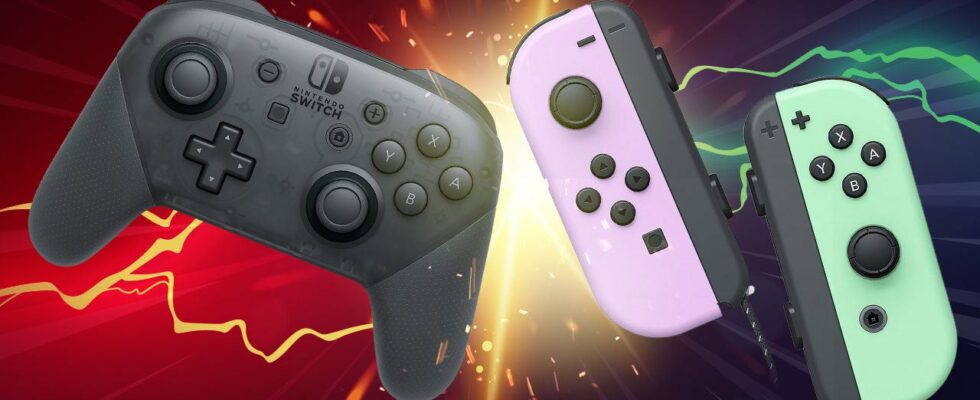 Joy-Con vs manette Nintendo Switch Pro : laquelle devriez-vous acheter ?