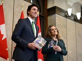 Justin Trudeau et Chrystia Freeland