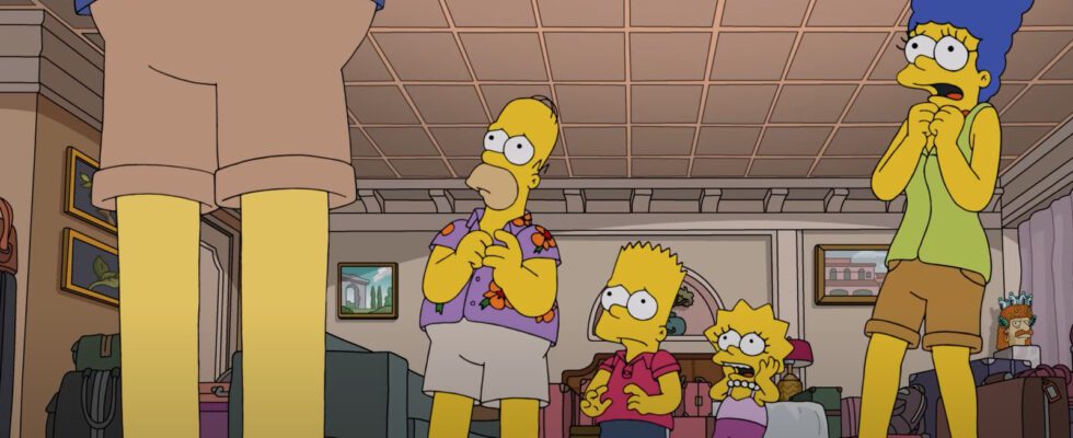 La saison 36 des Simpsons oblige la famille à passer des vacances avec leur plus grand méchant