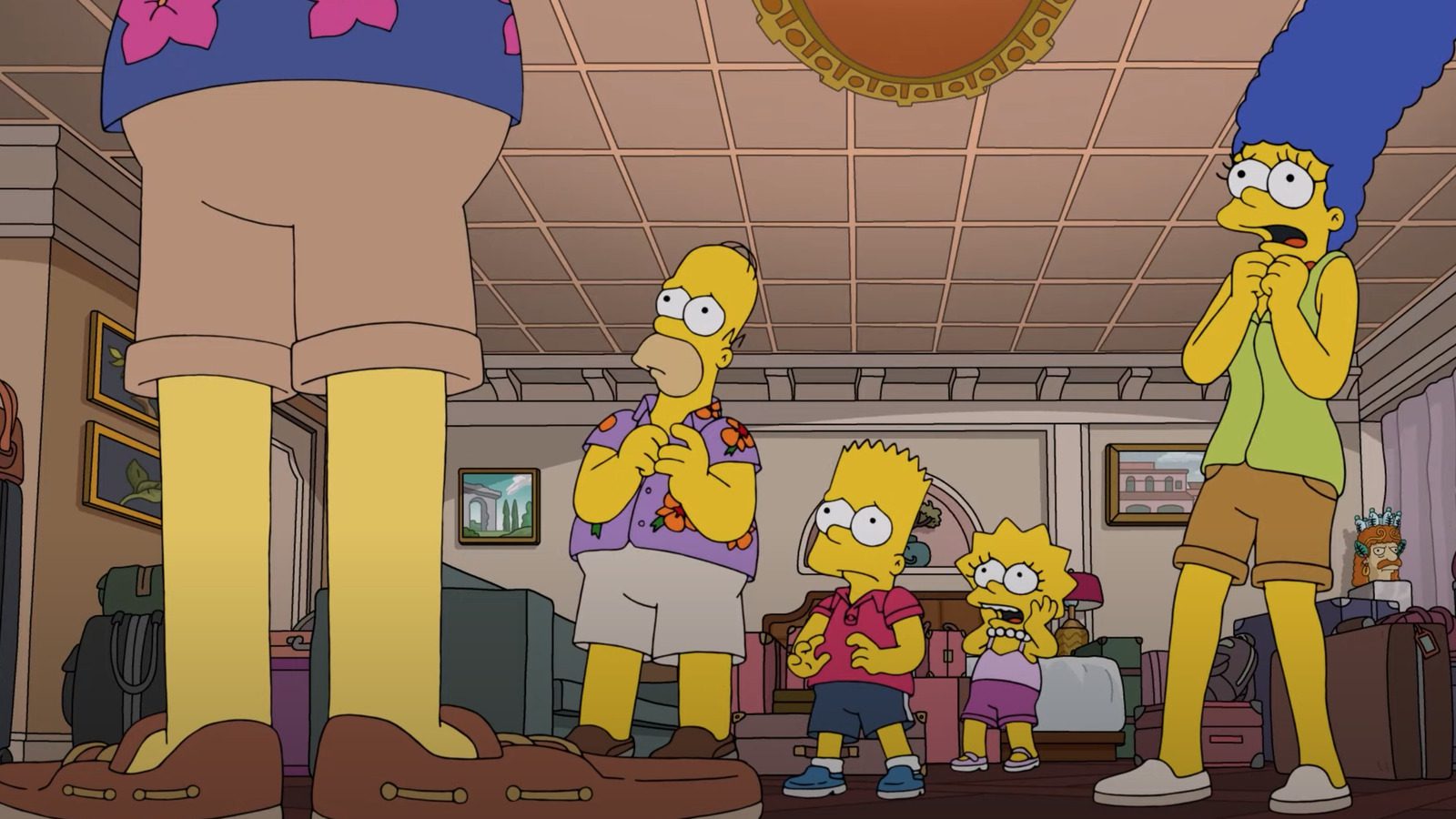 La saison 36 des Simpsons oblige la famille à passer des vacances avec leur plus grand méchant
