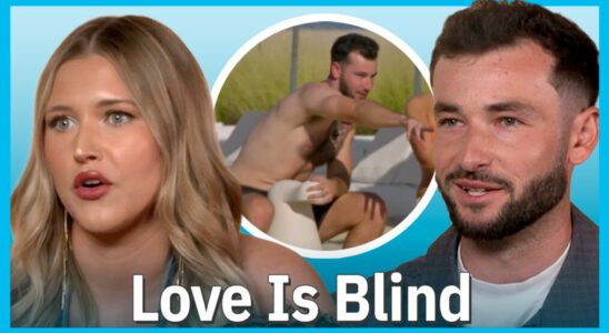 Le couple "Love Is Blind" Hannah Jiles et Nick Dorka réagissent à leur incident de canard (VIDEO)