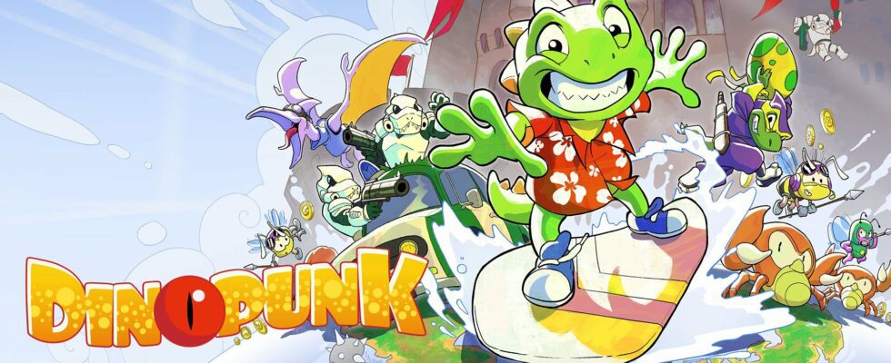 Le jeu de plateforme rétro à défilement latéral Dinopunk : The Cacops Adventure annoncé sur PS5, PS4 et PC