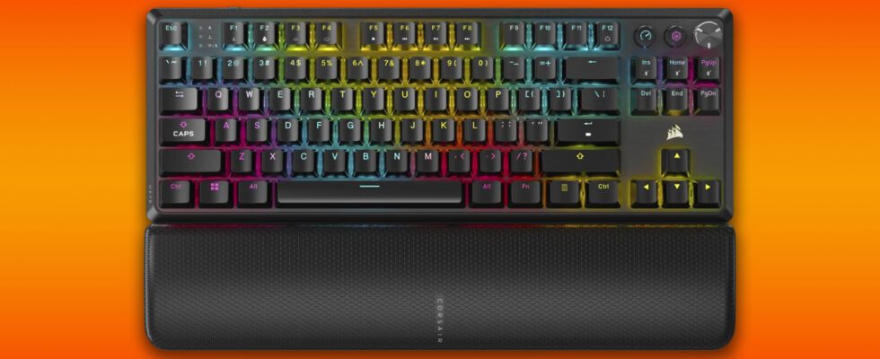 Le nouveau K70 Core TKL Wireless de Corsair bénéficie d'un design remanié et d'un clone Snap Tap