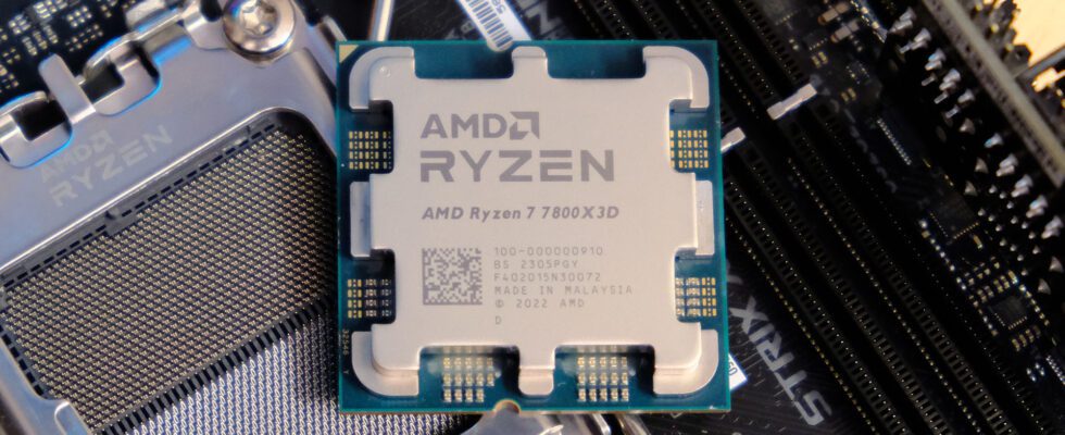 Le prix du processeur de jeu AMD Ryzen 7 7800X3D est actuellement en baisse au Royaume-Uni