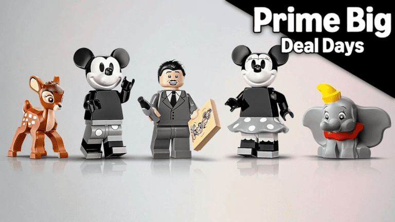 L'ensemble caméra et figurine Lego Disney 100 Tribute est à 30 % de réduction pour les jours de grandes affaires
