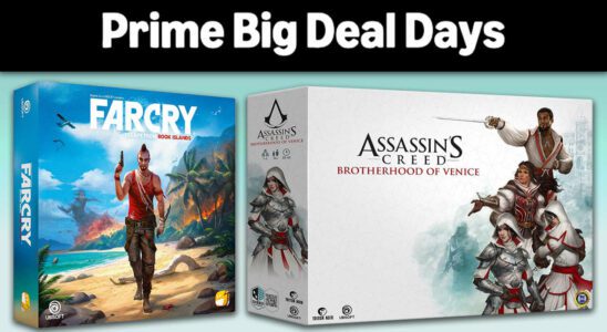 Les jeux de société Far Cry 3 et Assassin's Creed bénéficient d'une réduction massive pour les Prime Big Deal Days