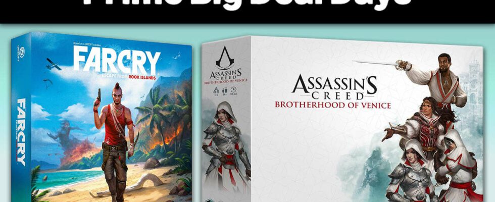 Les jeux de société Far Cry 3 et Assassin's Creed bénéficient d'une réduction massive pour les Prime Big Deal Days