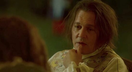 Johnny Depp in Jeanne Du Barry