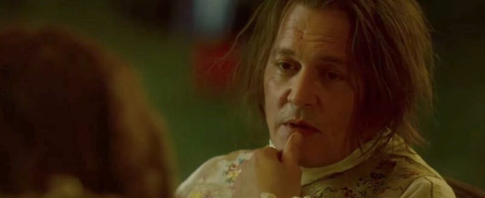 Johnny Depp in Jeanne Du Barry