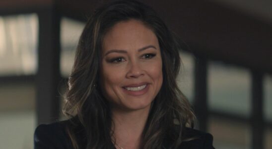 Screenshot of Jane Tennant smiling in NCIS: Hawaii