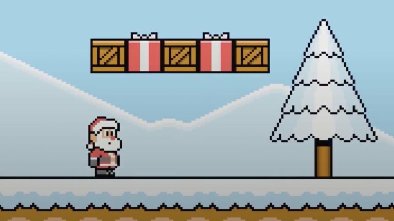 Noël arrive tôt dans ce clone flagrant de Super Mario Bros. 3
