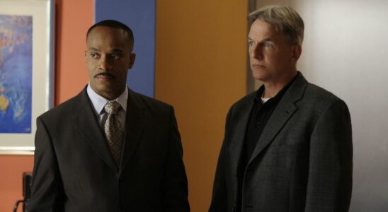 Rocky Carroll and Mark Harmon on NCIS