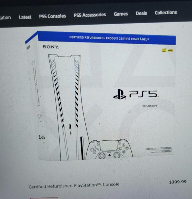 Sony commence à vendre des consoles PlayStation 5 reconditionnées