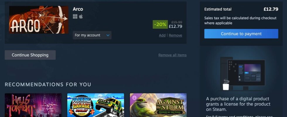 Steam avertit désormais les clients qu'ils n'achètent une licence que lorsqu'ils paient pour un jeu