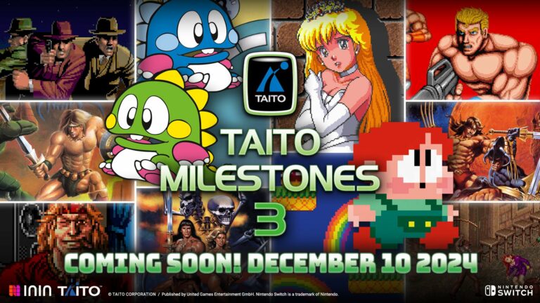 TAITO Milestones 3 sera lancé le 10 décembre dans l'ouest    
