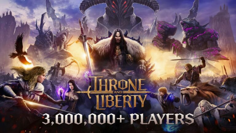 Throne and Liberty comptait déjà 3 millions de joueurs lors de sa première semaine, déclare Amazon
