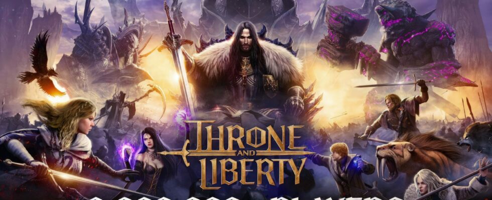 Throne and Liberty comptait déjà 3 millions de joueurs lors de sa première semaine, déclare Amazon