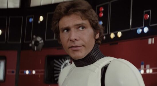 Han with a Stormtrooper suit on in A New Hope